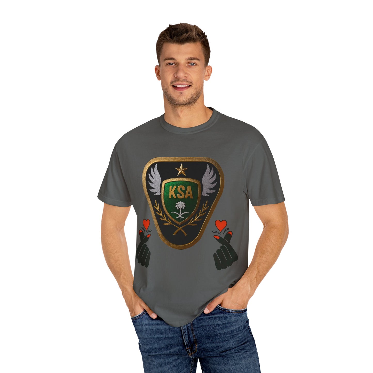 KSA Emblem Unisex T-Shirt, Casual Tee, Gift for Her/Him, Funny Shirt, Everyday Wear, Unique Graphic Top