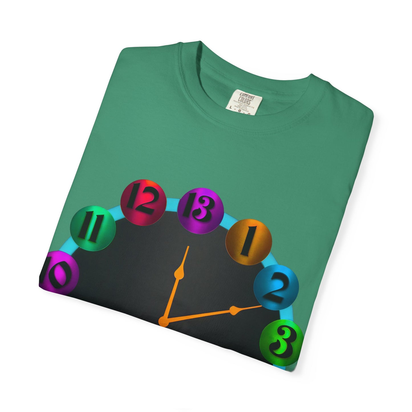 Garment-Dyed T-shirt - MORE TIME Graphic Tee
