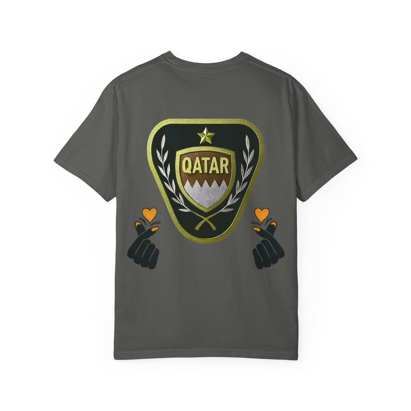 Qatar Pride Unisex T-Shirt, Casual Wear, Sports Event Shirt, Travel Souvenir, Gift for Fans