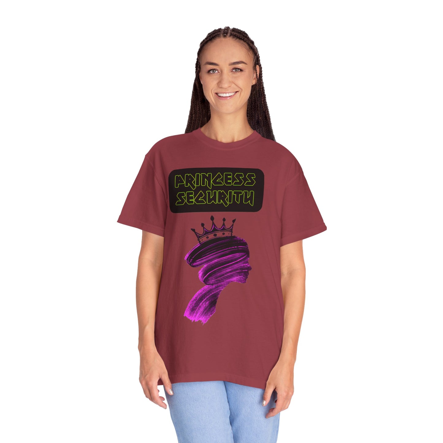 T-Shirt Princess Security Design Women's Funny Tee