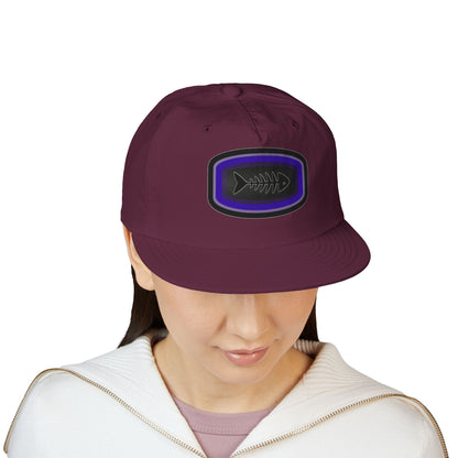 Surf Cap - Fish Skeleton Design