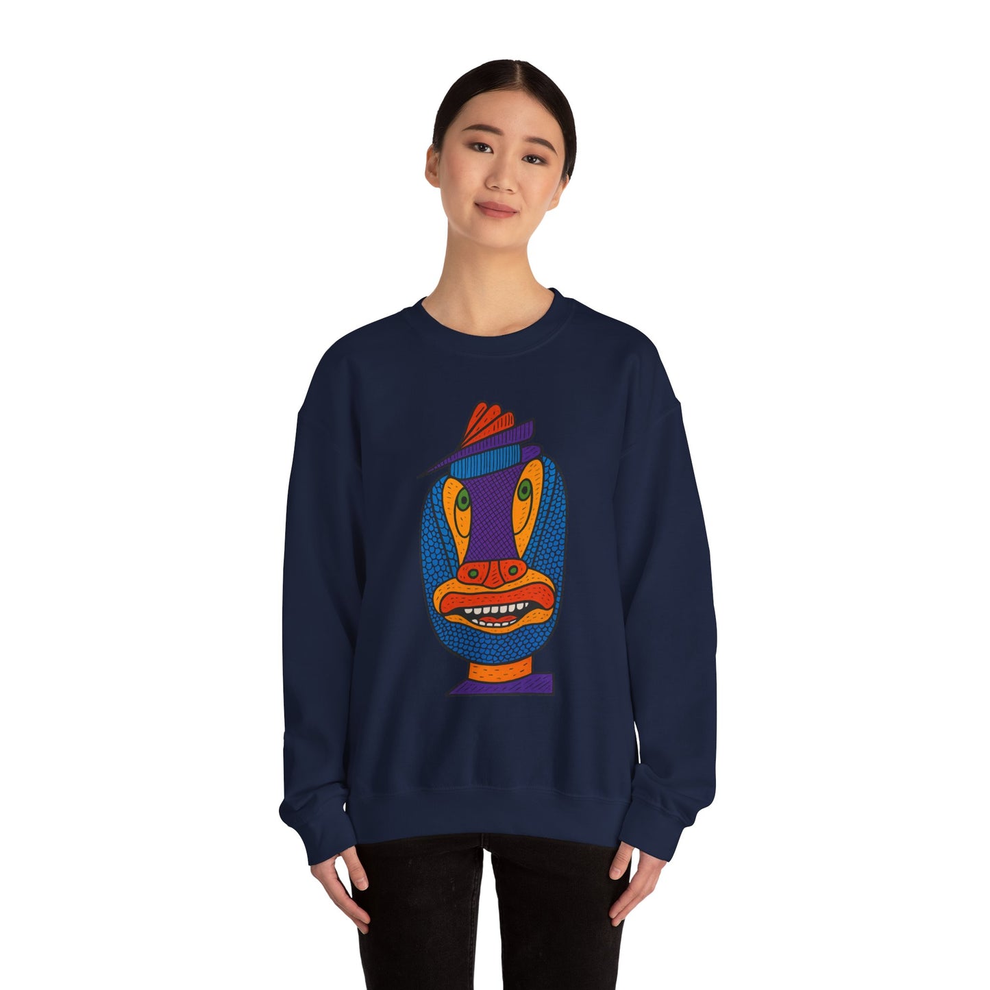 Hand Drawing Crewneck Sweatshirt