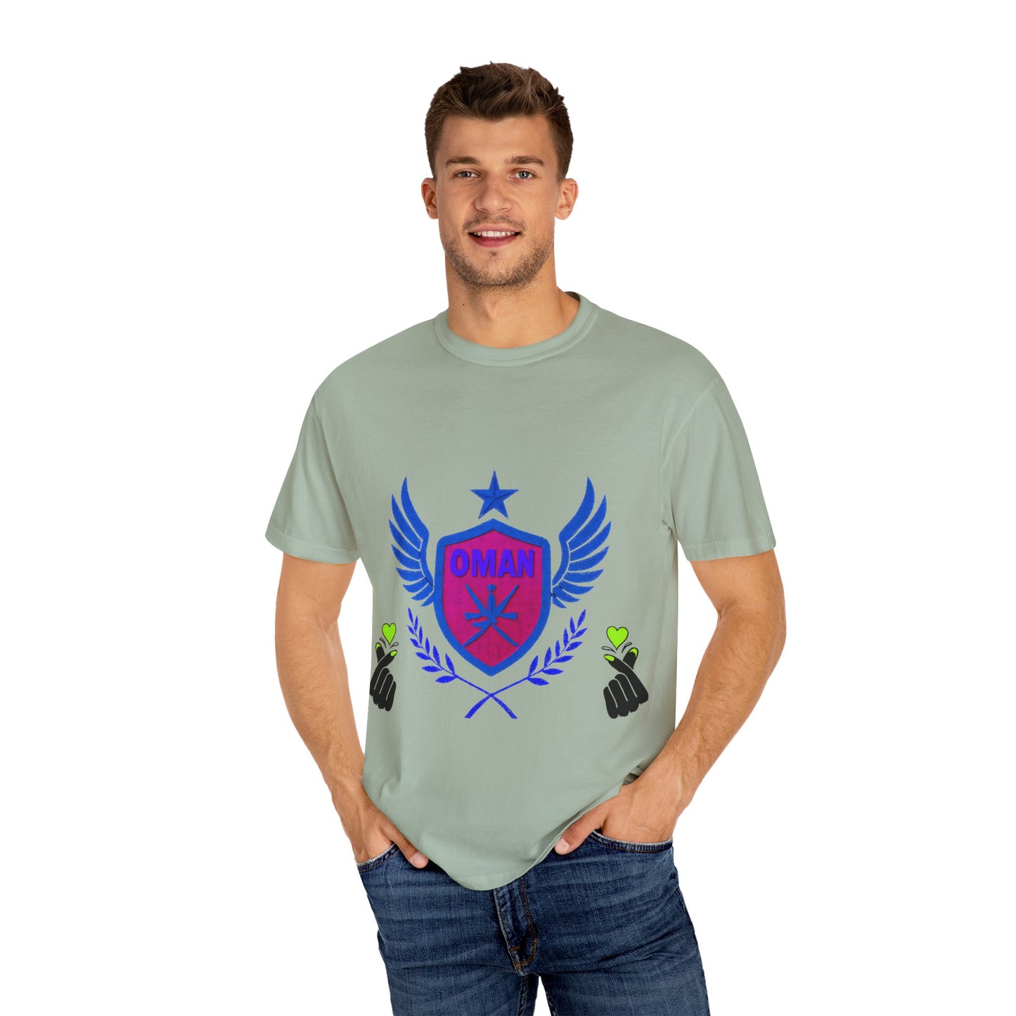 Oman Spirit Unisex T-shirt, Casual Wear, Gamer's Gift, Travel Souvenir, Trendy Apparel, Everyday Comfort
