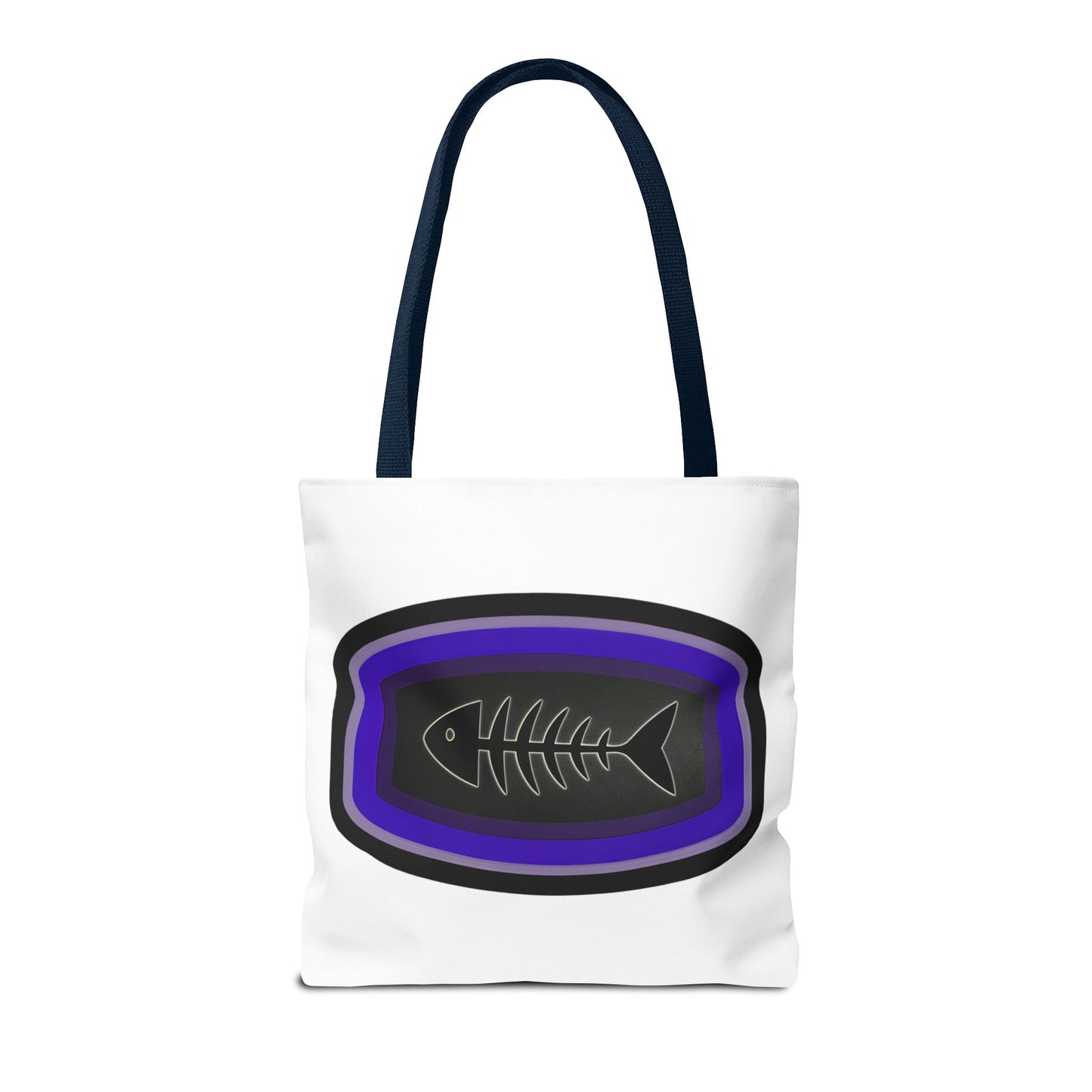 Fish Skeleton Tote Bag - Unique Design for Fishing Enthusiasts
