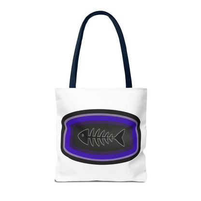 Fish Skeleton Tote Bag - Unique Design for Fishing Enthusiasts