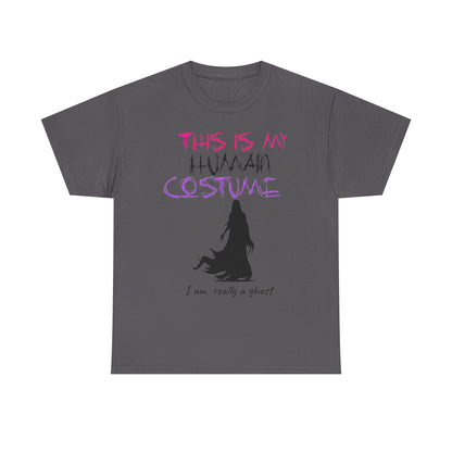 Cotton Tee - 'THIS IS MY HUMAN COSTUME'