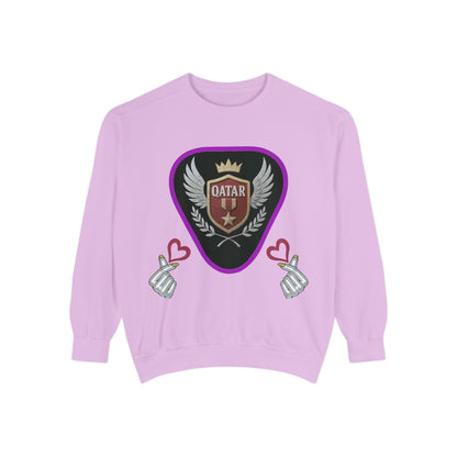 Qatar-Inspired Unisex Sweatshirt, Cozy Gift for Sports Fans, Stylish Casualwear, Travel Apparel, Souvenir from Qatar