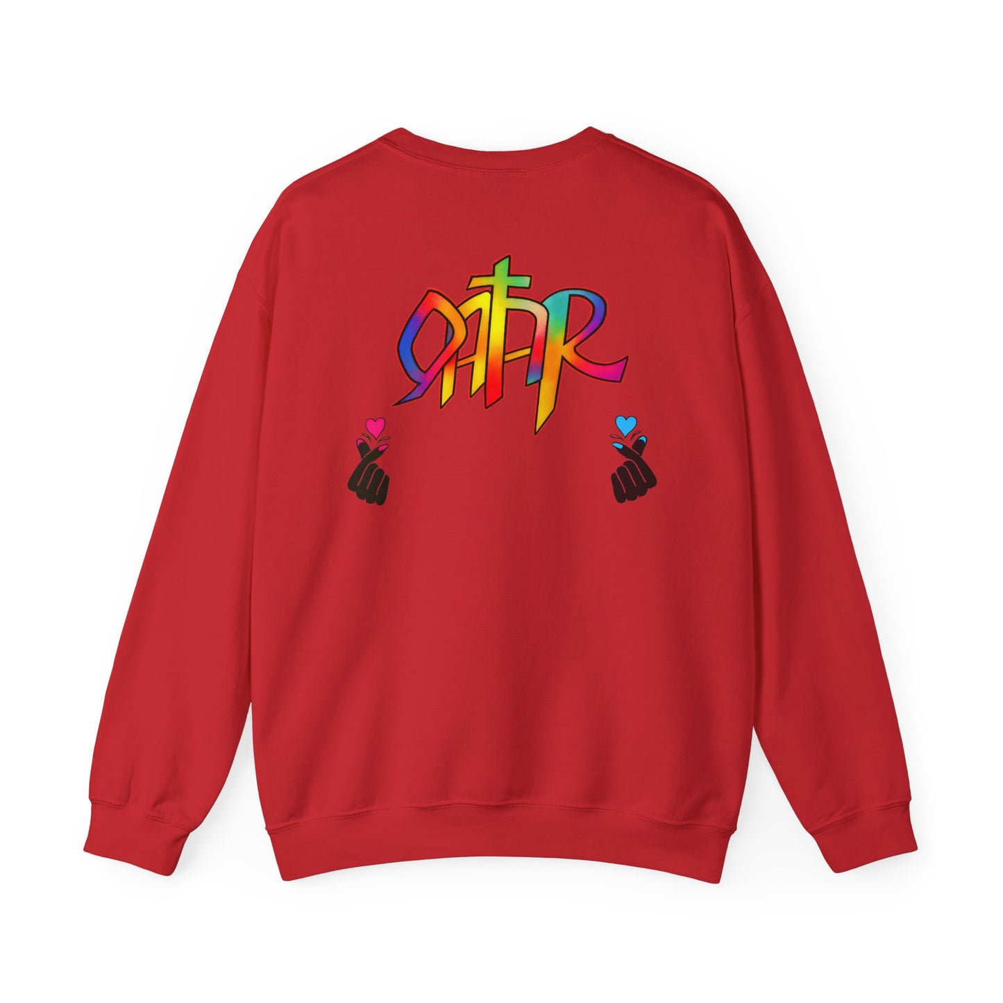 Colorful Qatar Unisex Sweatshirt, Cozy Fall Apparel, Unique Gift, Travel Inspired, Streetwear, Casual Wear