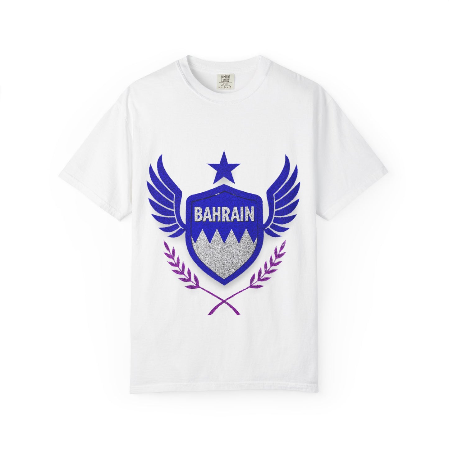 Bahrain Wings T-shirt - Casual Wear, Gift for Travelers, Sports Enthusiasts, Souvenirs, Unique Gift Idea