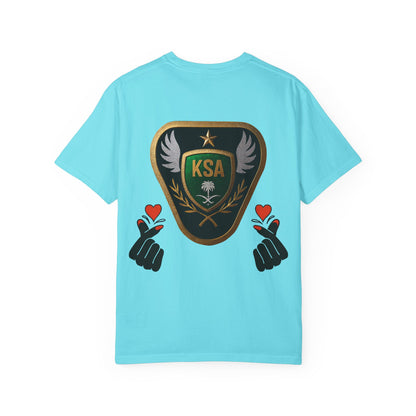 KSA Emblem Unisex T-Shirt, Casual Tee, Gift for Her/Him, Funny Shirt, Everyday Wear, Unique Graphic Top