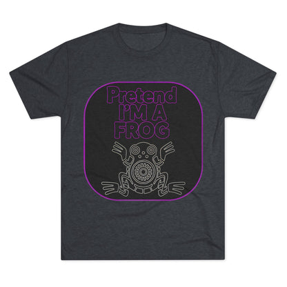 Funny Frog Unisex Tee - Pretend I Am a Frog Design
