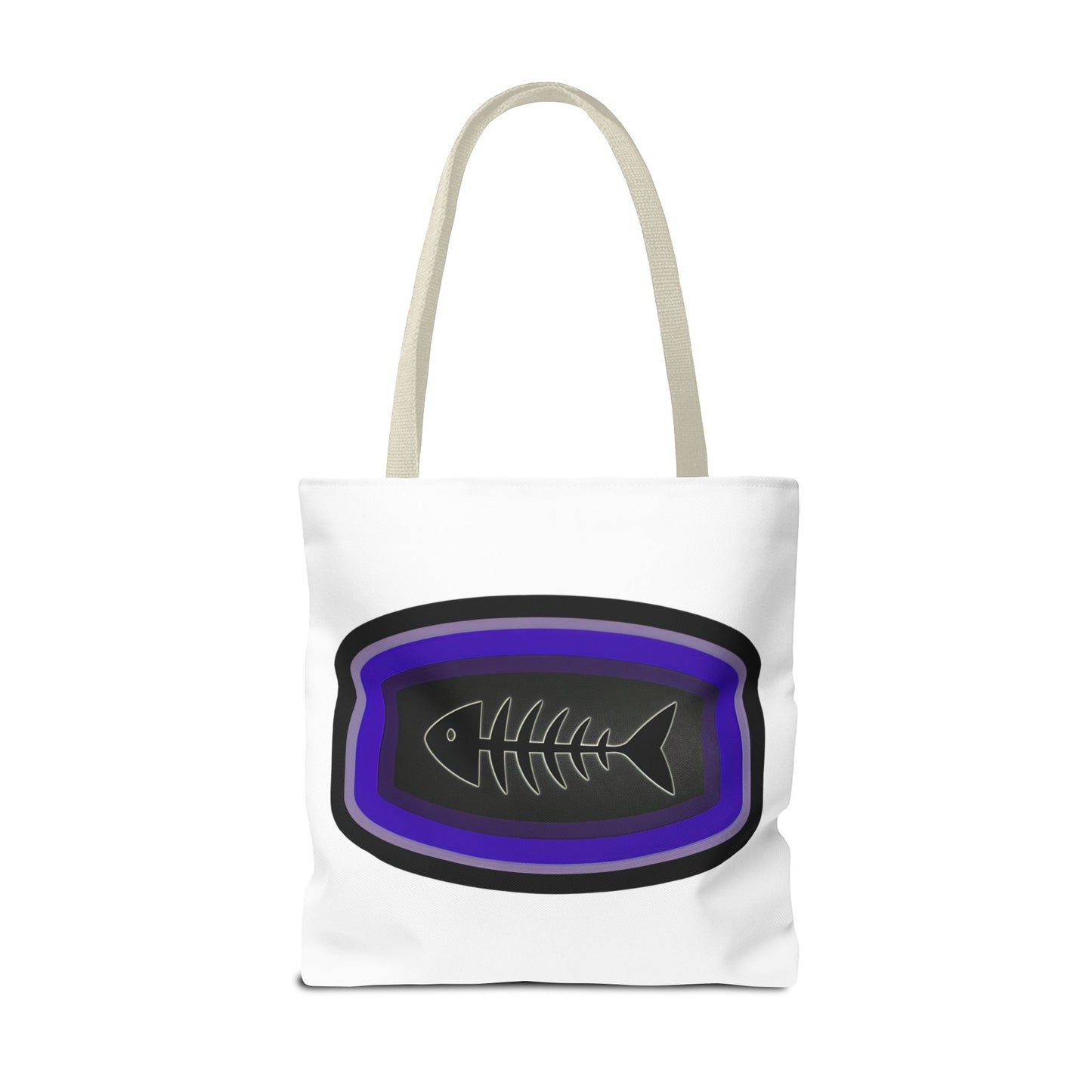 Fish Skeleton Tote Bag - Unique Design for Fishing Enthusiasts