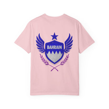 Bahrain Wings T-shirt - Casual Wear, Gift for Travelers, Sports Enthusiasts, Souvenirs, Unique Gift Idea