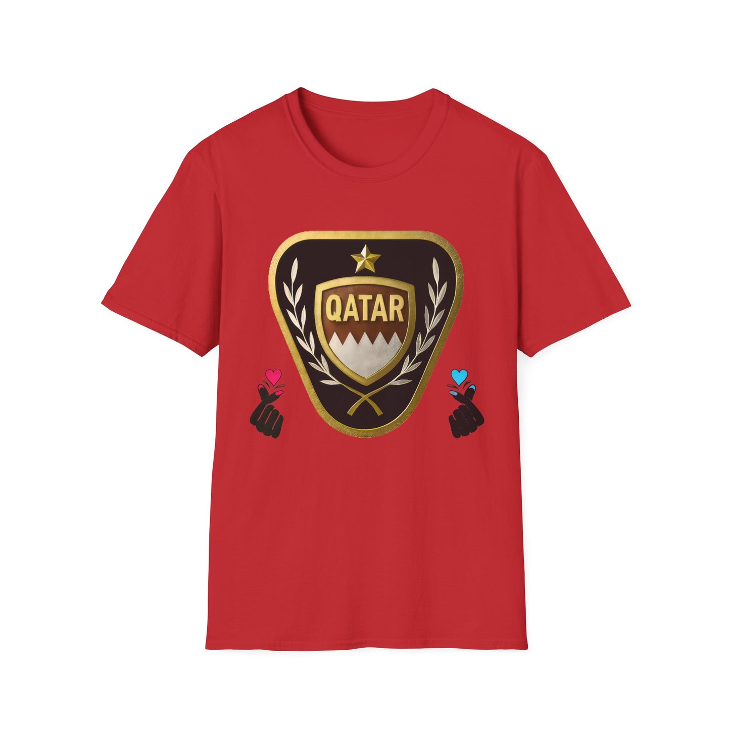 Stylish Qatar Unisex T-Shirt - Soft Cotton Tee for Casual Wear, Sports Events, Travel, Gift Ideas, Summer Outings