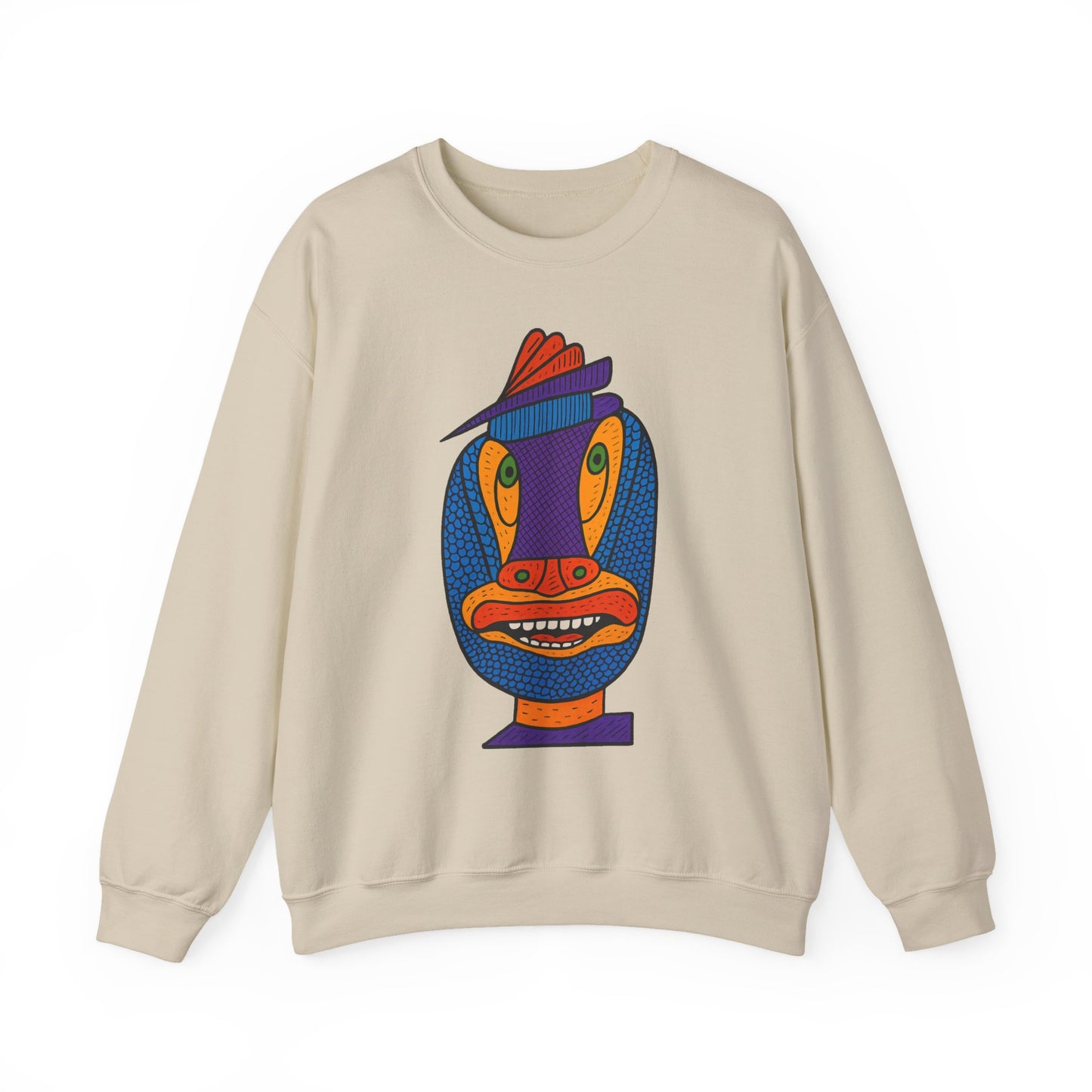 Hand Drawing Crewneck Sweatshirt