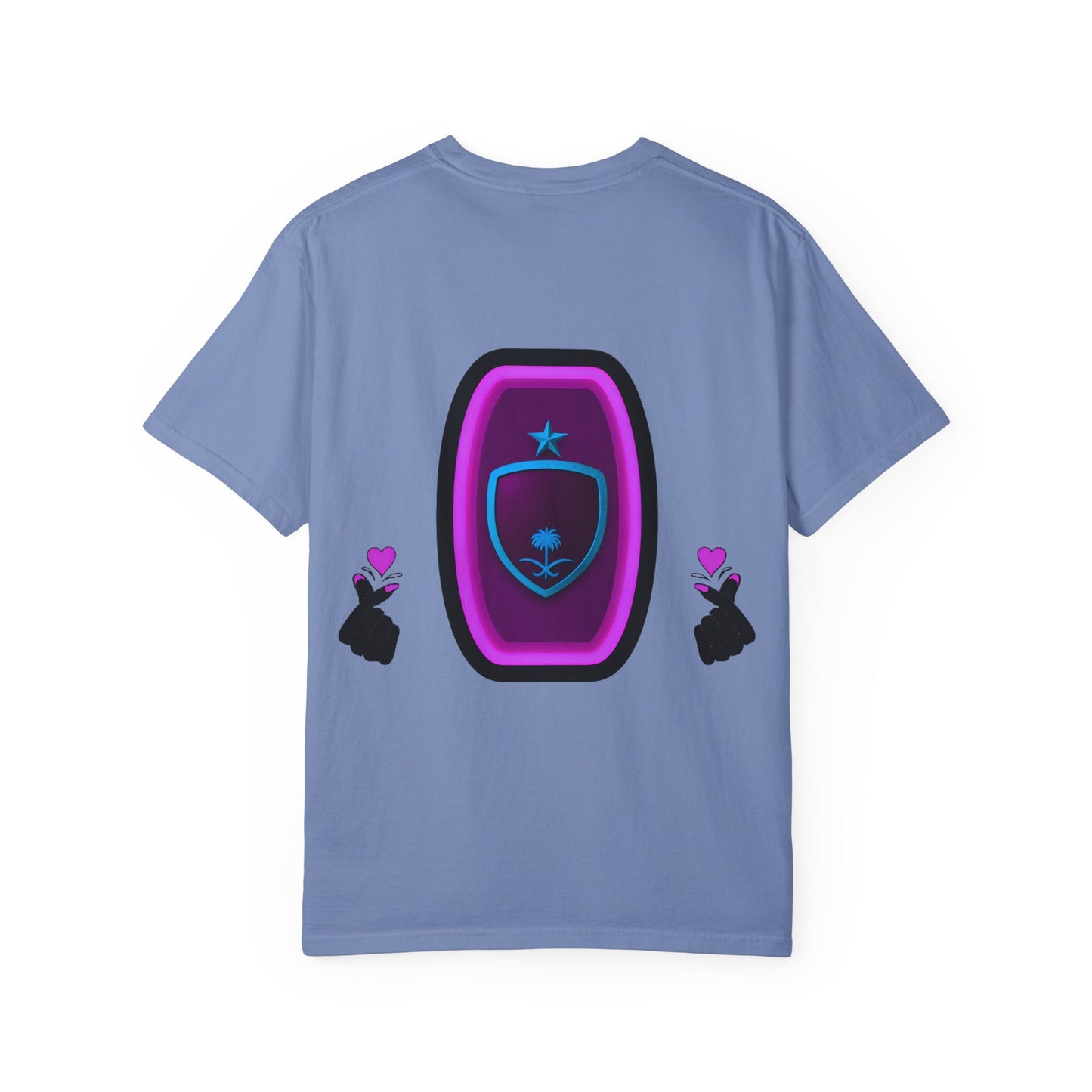 KSA Inspired Unisex Garment-Dyed T-shirt | Casual Style Tee, Graphic Shirt, Unique Design, Gift for Fans, Summer Fashion