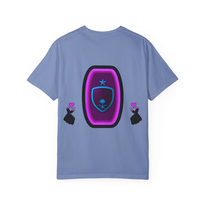 KSA Inspired Unisex Garment-Dyed T-shirt | Casual Style Tee, Graphic Shirt, Unique Design, Gift for Fans, Summer Fashion