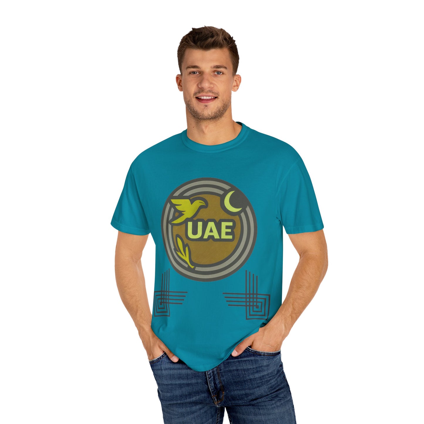 T-Shirt UAE Pride Unisex Garment-Dyed