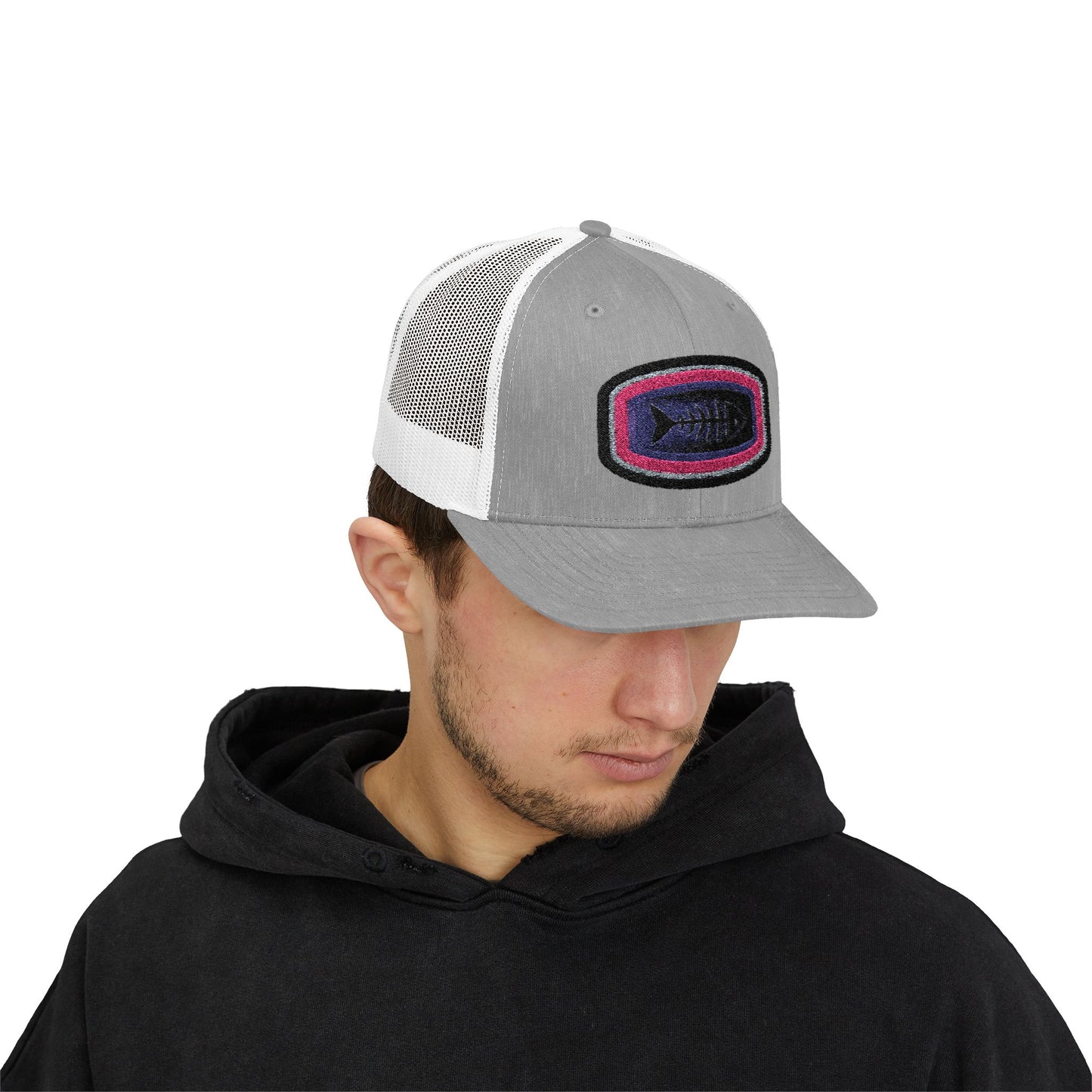 Fish Skeleton Trucker Cap