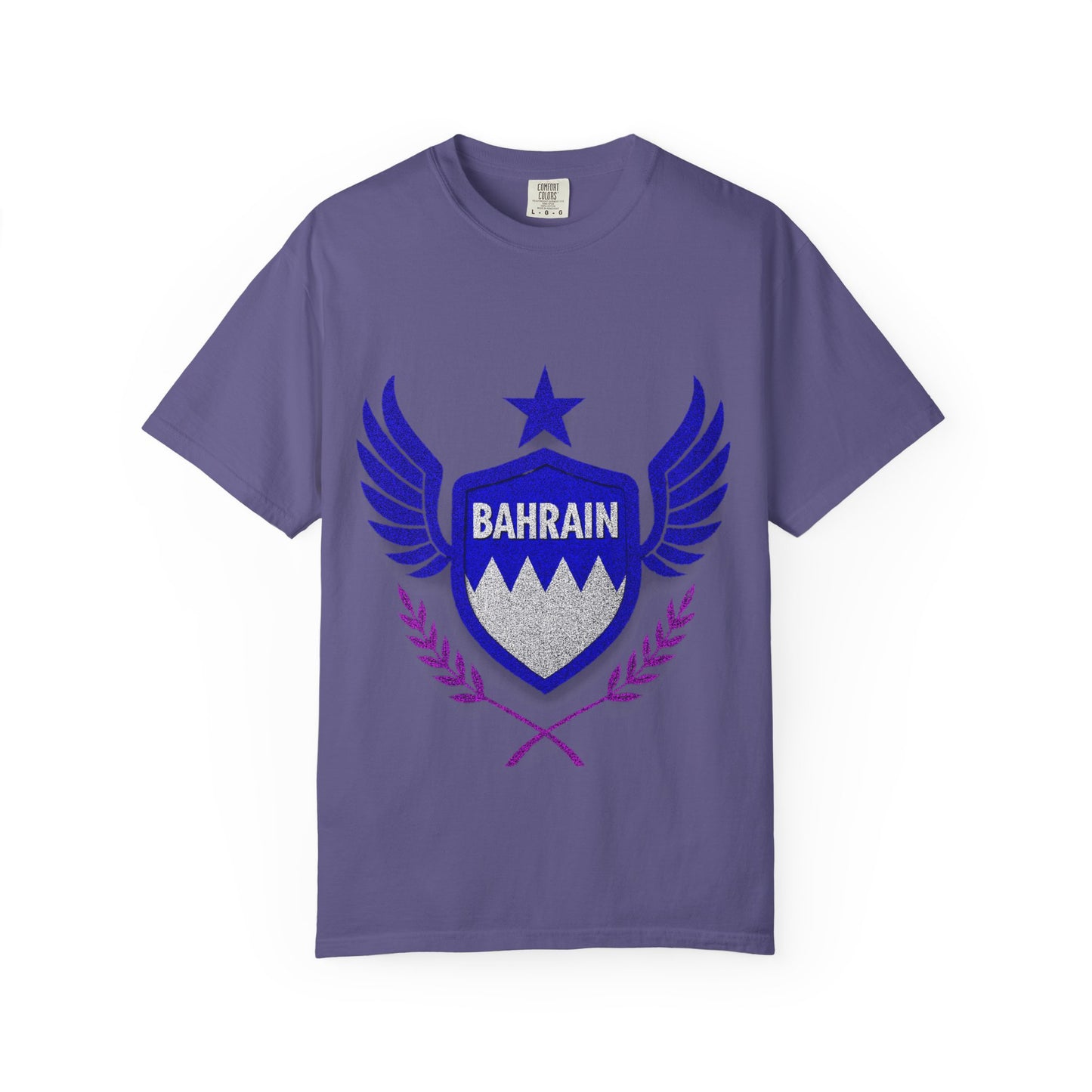 Bahrain Wings T-shirt - Casual Wear, Gift for Travelers, Sports Enthusiasts, Souvenirs, Unique Gift Idea