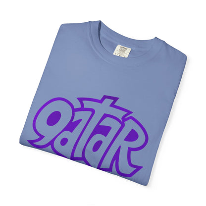 Colorful Qatar Graphic T-Shirt | Unisex Casual Wear, Travel Souvenir, Street Style, Unique Gift, Summer Wardrobe Essential