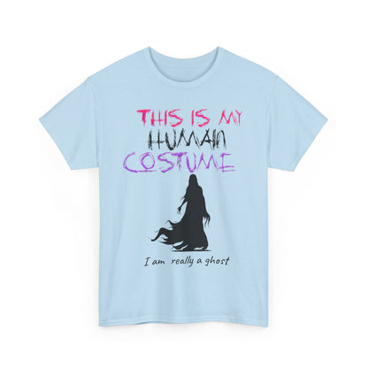 Cotton Tee - 'THIS IS MY HUMAN COSTUME'