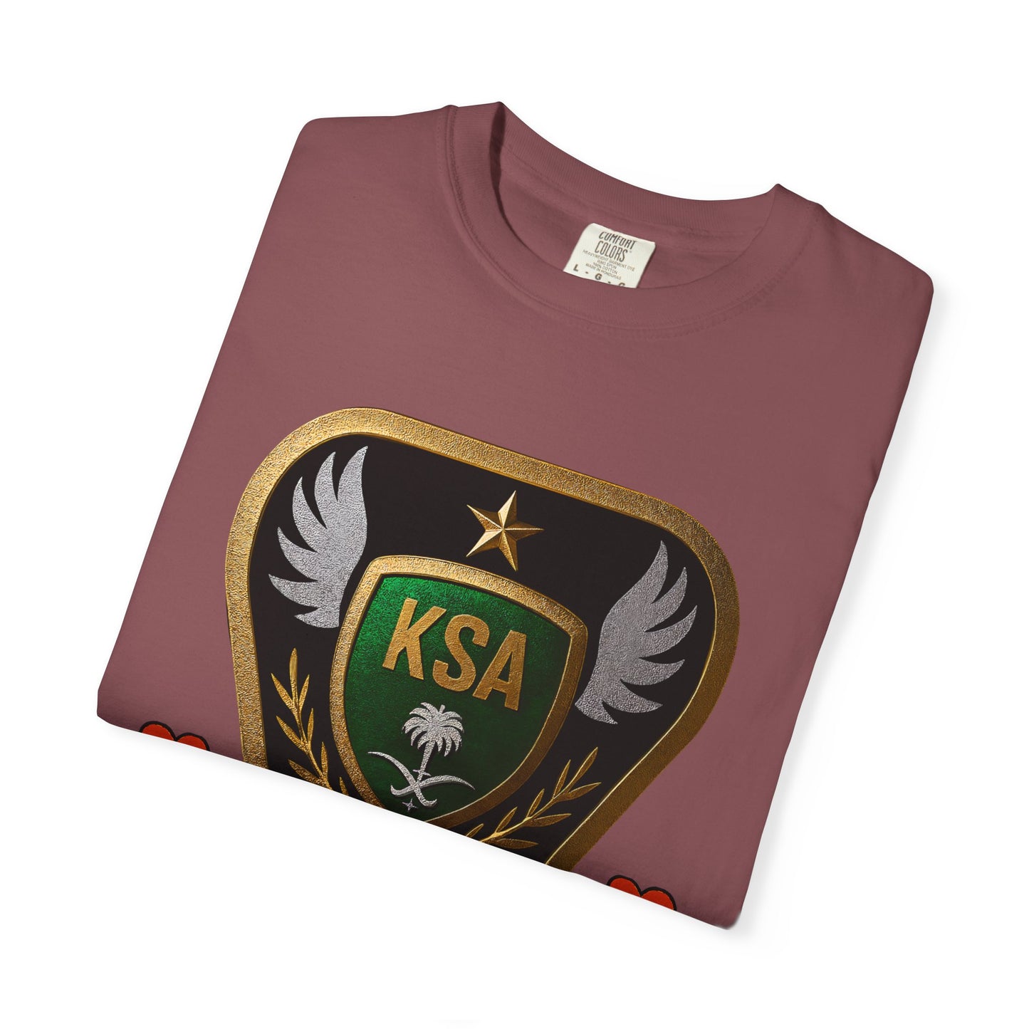 KSA Emblem Unisex T-Shirt, Casual Tee, Gift for Her/Him, Funny Shirt, Everyday Wear, Unique Graphic Top