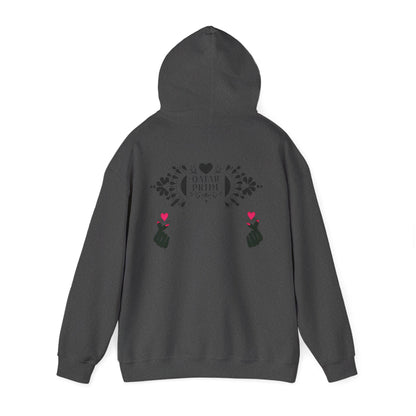 Pride Hooded Sweatshirt, Unisex  Qatar Pride Sweatshirt, Pride Gift, Festival Clothing