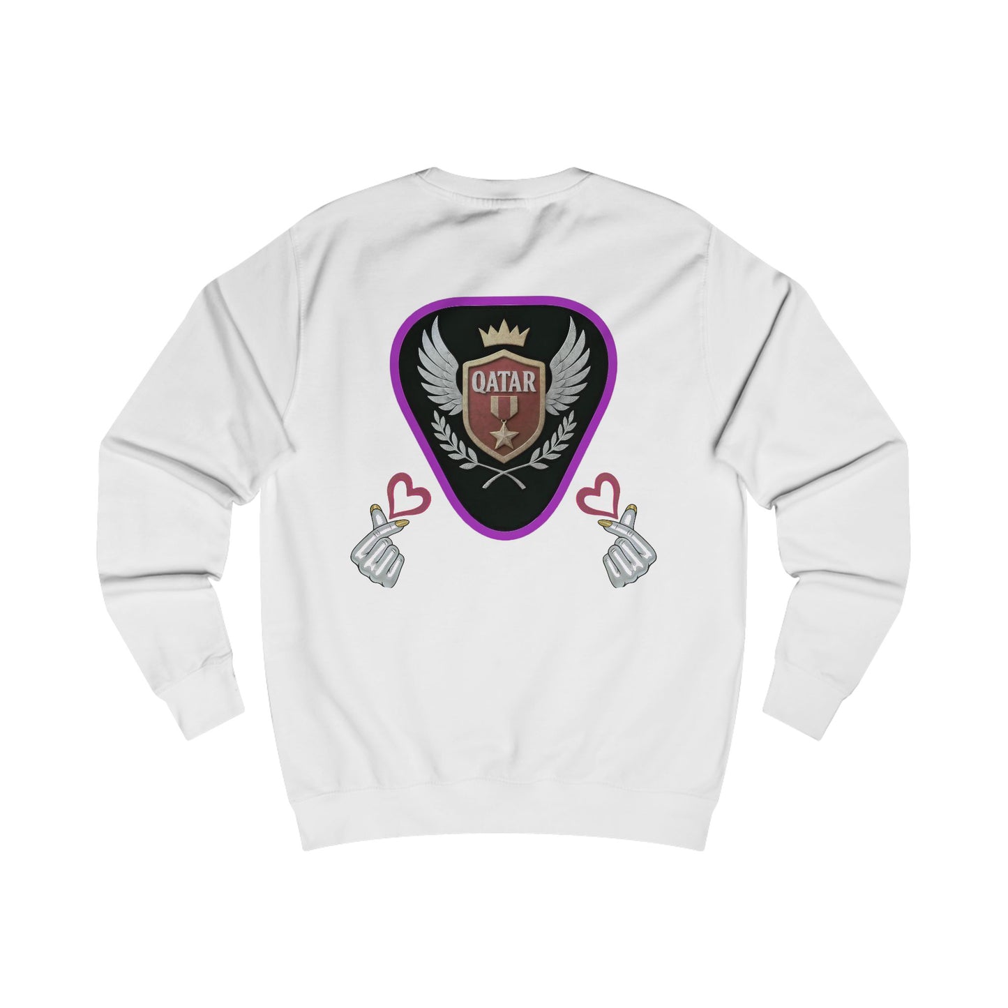 Stylish Qatar Sweatshirt for Fans, Unisex Cozy Apparel for Sports Lovers, Perfect Gift for Holidays & Events, Trendy Graphic Sweater, [...]