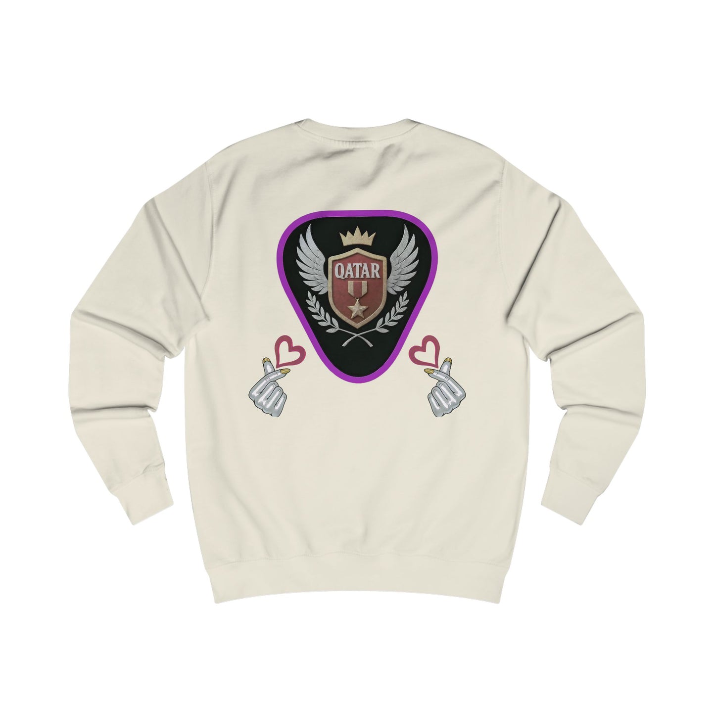 Stylish Qatar Sweatshirt for Fans, Unisex Cozy Apparel for Sports Lovers, Perfect Gift for Holidays & Events, Trendy Graphic Sweater, [...]