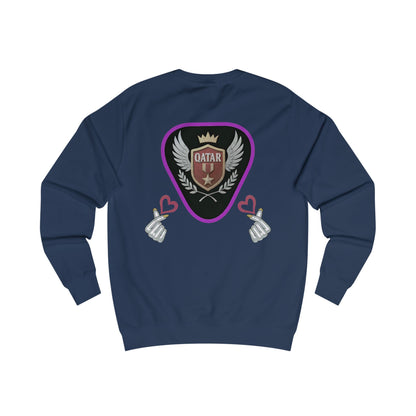 Stylish Qatar Sweatshirt for Fans, Unisex Cozy Apparel for Sports Lovers, Perfect Gift for Holidays & Events, Trendy Graphic Sweater, [...]