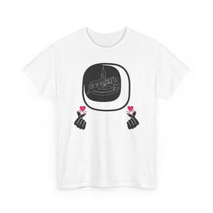 qatar pride tee,qatar love tee,qatar in heart tee