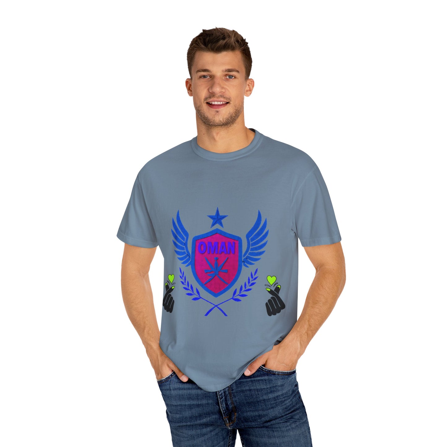 Oman Spirit Unisex T-shirt, Casual Wear, Gamer's Gift, Travel Souvenir, Trendy Apparel, Everyday Comfort