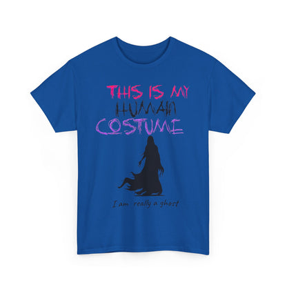 Cotton Tee - 'THIS IS MY HUMAN COSTUME'