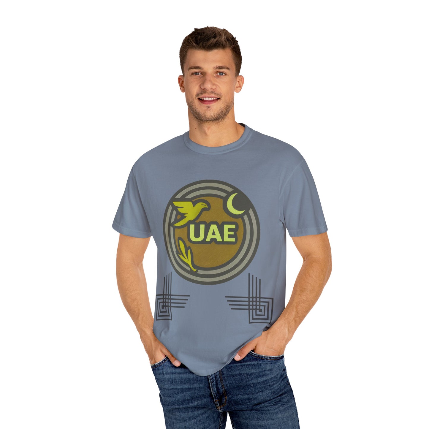 T-Shirt UAE Pride Unisex Garment-Dyed