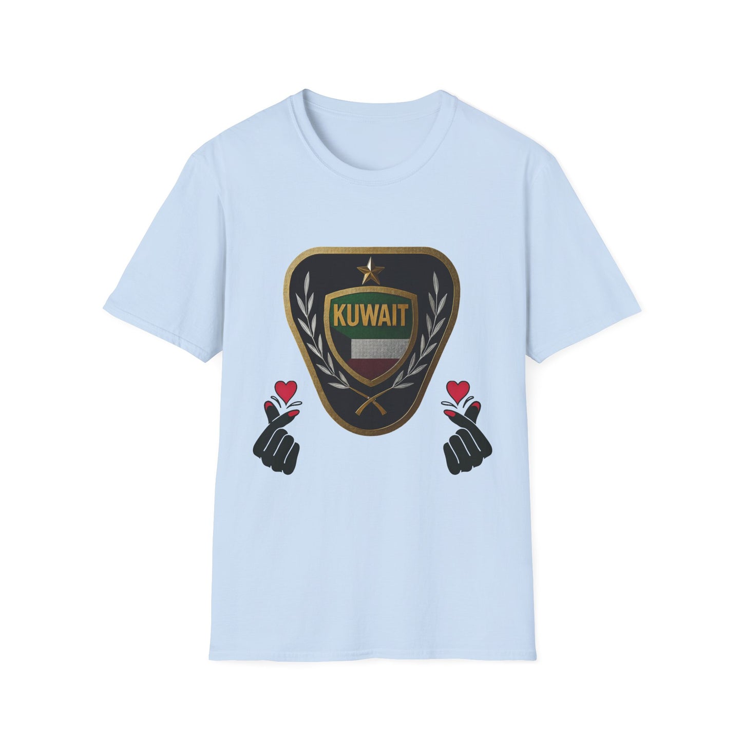 Kuwait Pride Unisex Softstyle T-Shirt, Celebrate National Day, Gift for Kuwaitis, Casual Wear, LGBTQ+ Pride