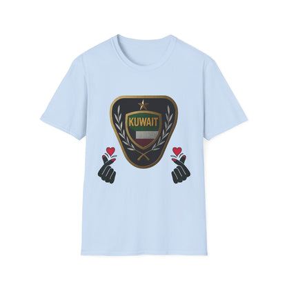 Kuwait Pride Unisex Softstyle T-Shirt, Celebrate National Day, Gift for Kuwaitis, Casual Wear, LGBTQ+ Pride