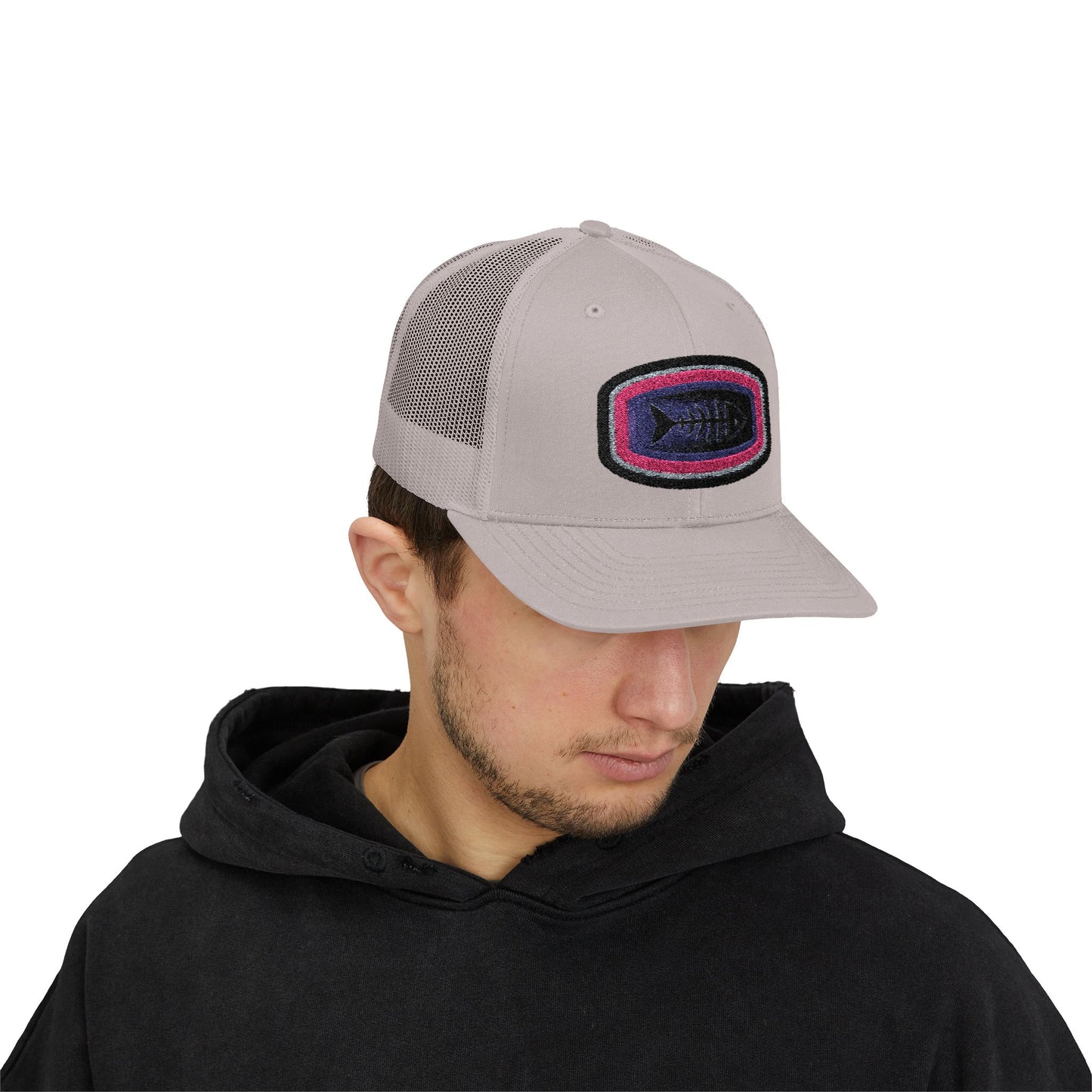 Fish Skeleton Trucker Cap
