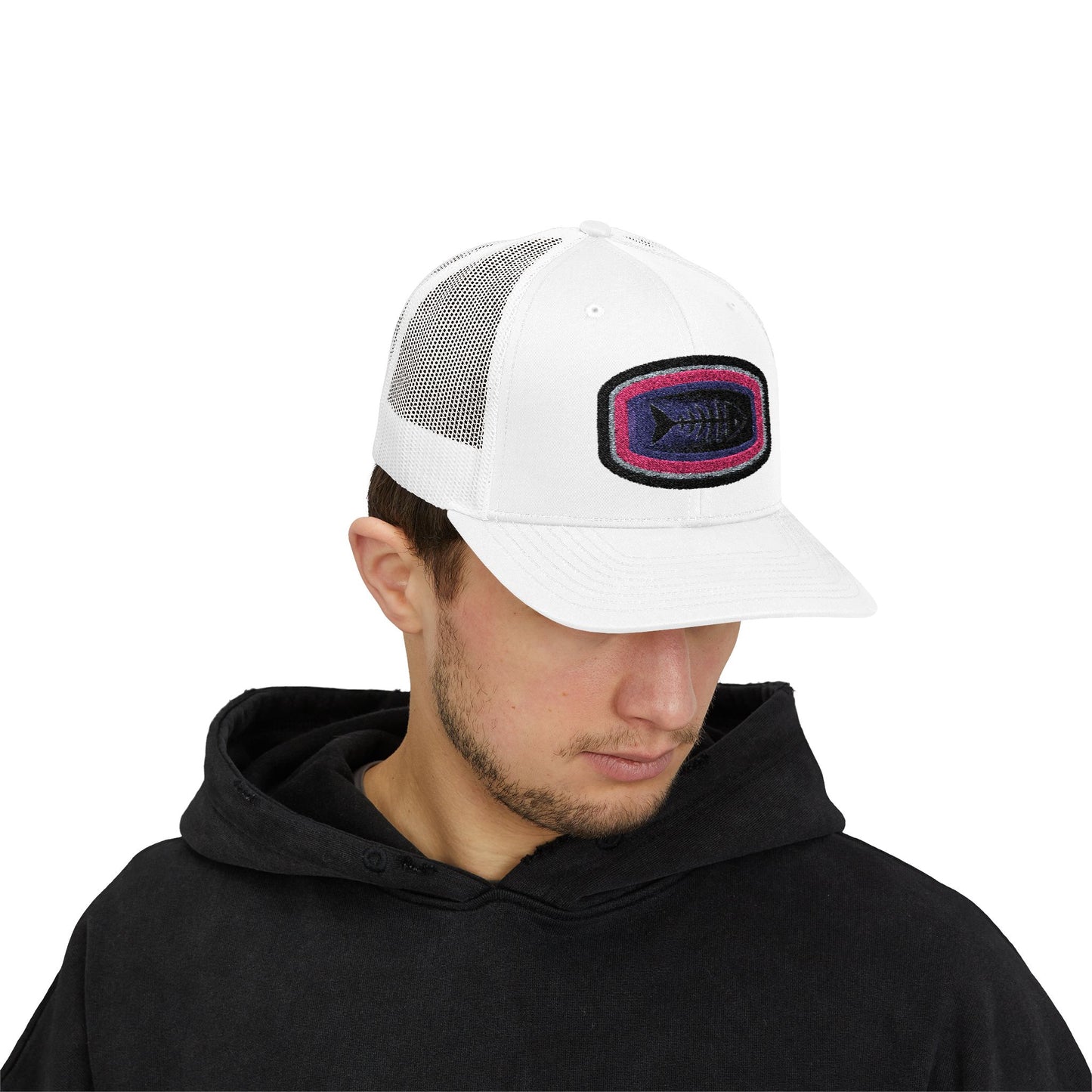 Fish Skeleton Trucker Cap