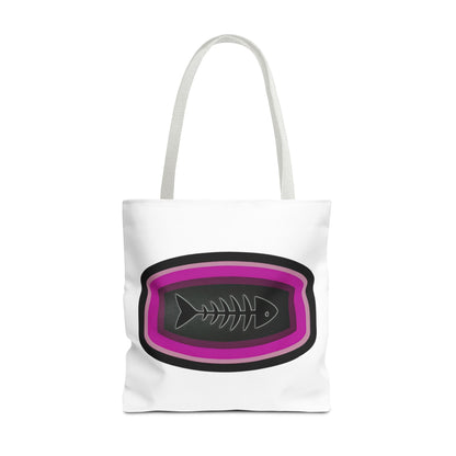 Fish Skeleton Tote Bag - Unique Design for Fishing Enthusiasts