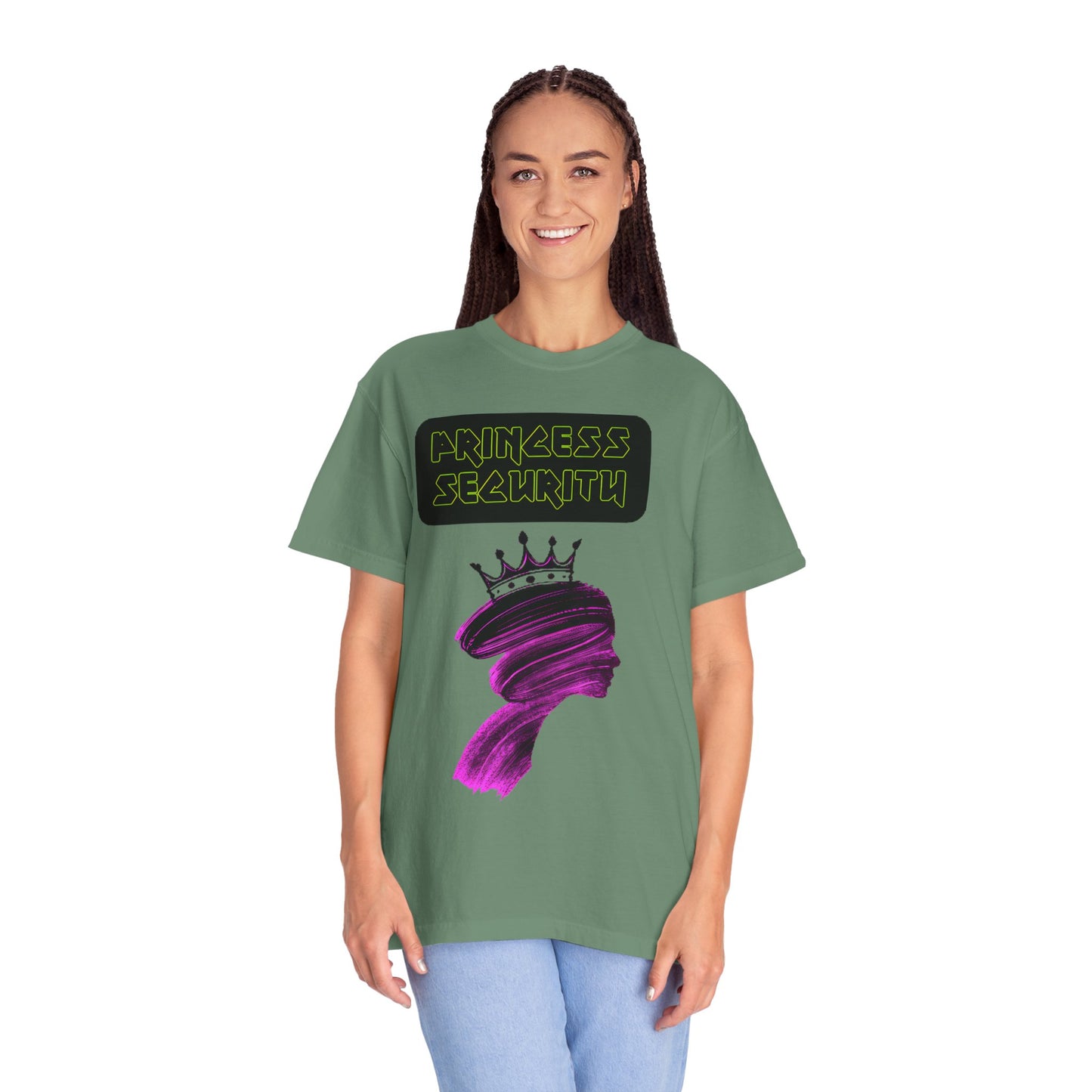 T-Shirt Princess Security Design Women's Funny Tee