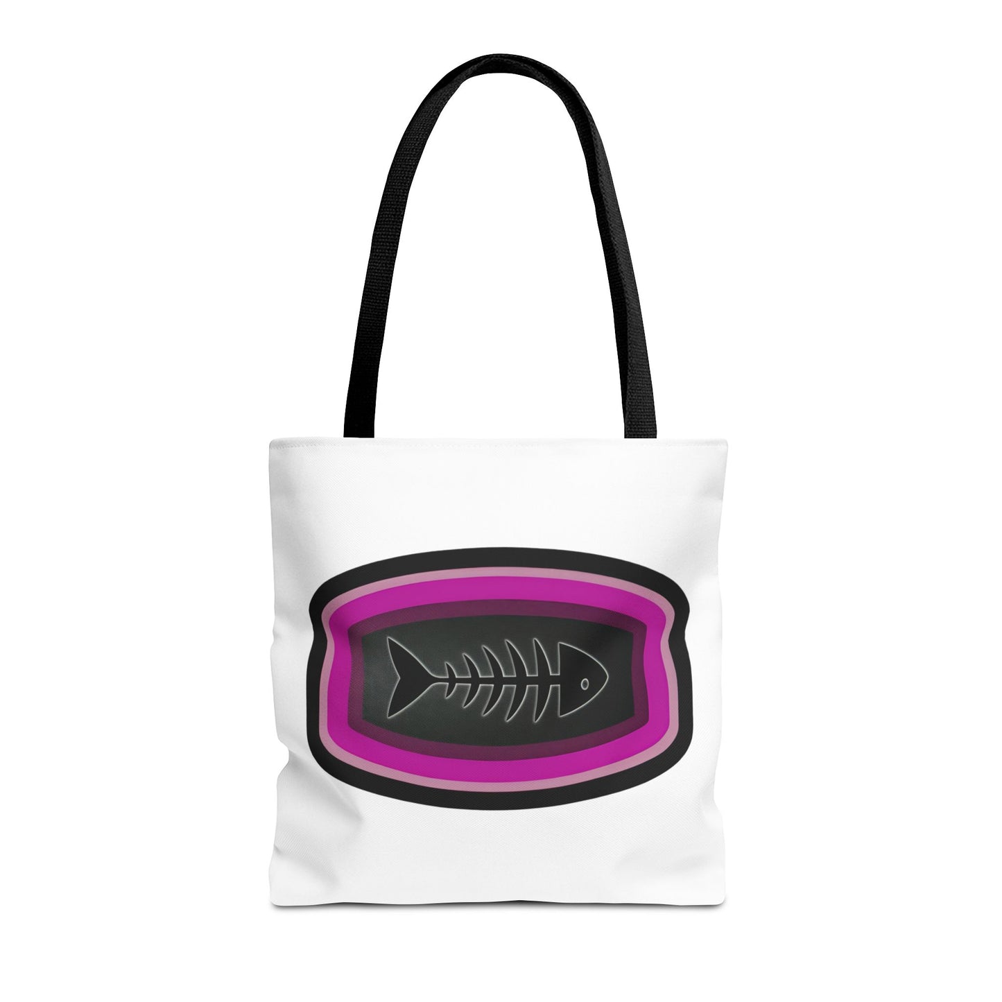 Fish Skeleton Tote Bag - Unique Design for Fishing Enthusiasts