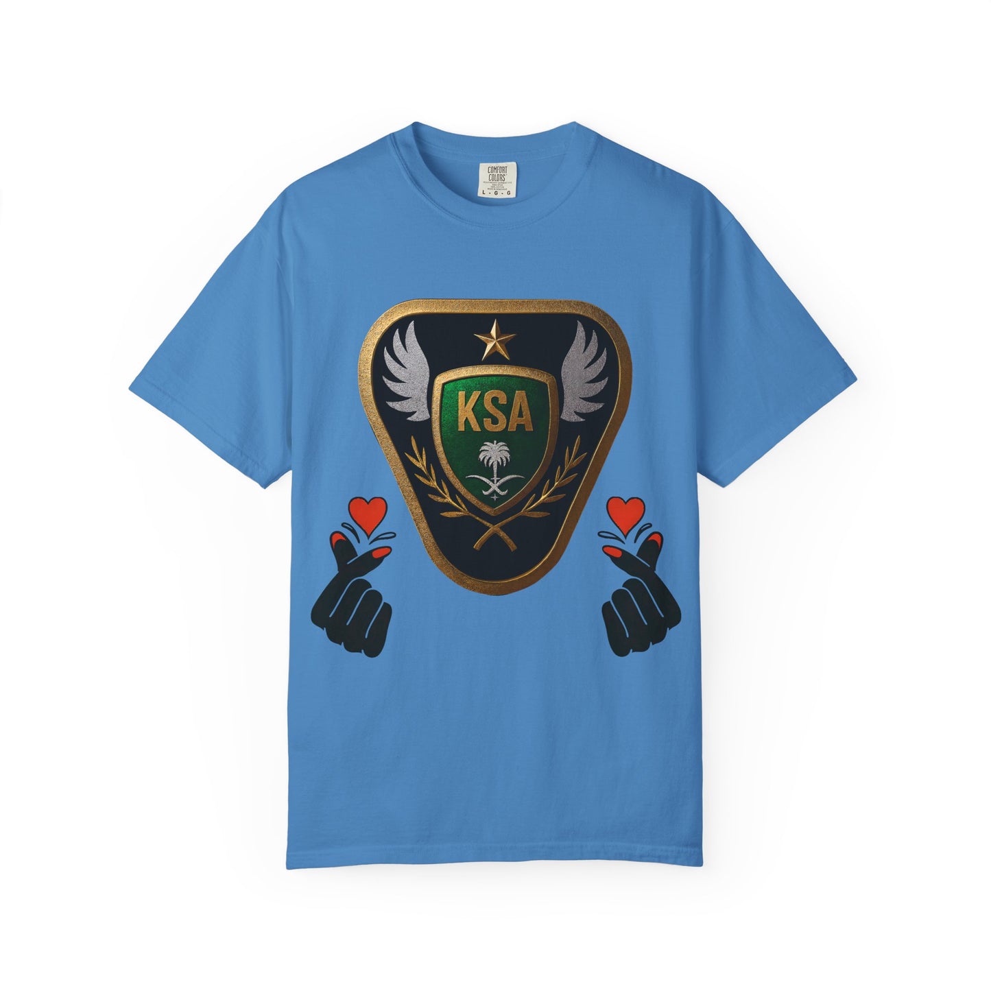 KSA Emblem Unisex T-Shirt, Casual Tee, Gift for Her/Him, Funny Shirt, Everyday Wear, Unique Graphic Top