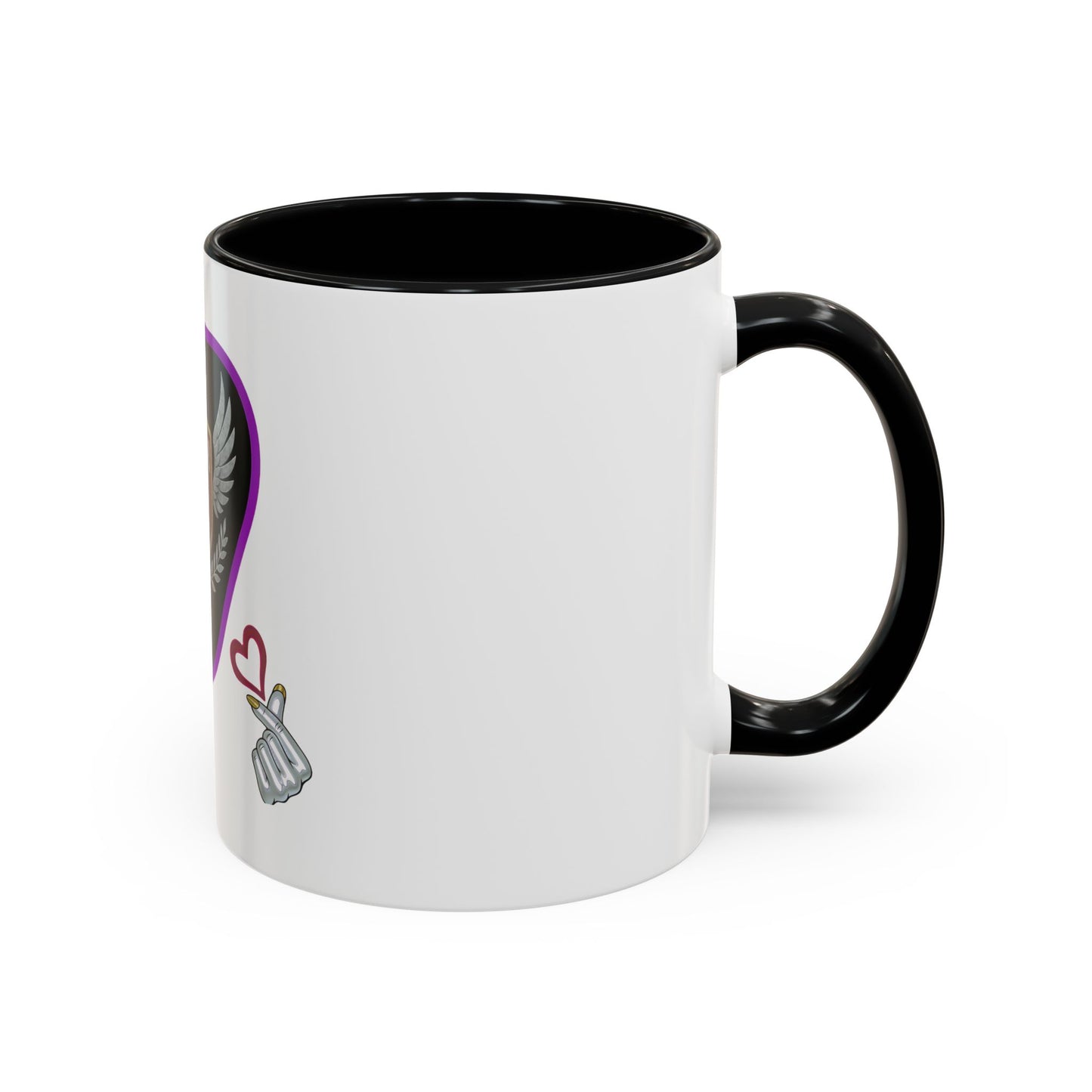Qatar-Inspired Accent Coffee Mug, Unique Gift for Coffee Lovers, Personalized Mug for Friends, Stylish Office Cup, Perfect for Everyday Use