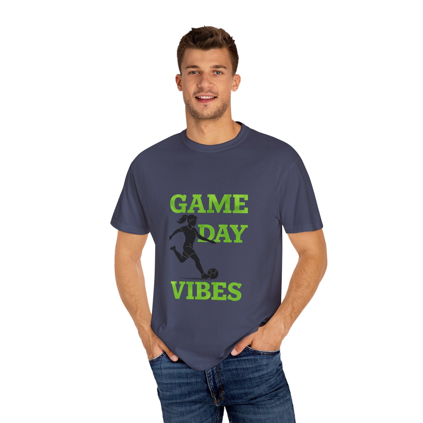 Garment-Dyed T-shirt - Game Day Vibes