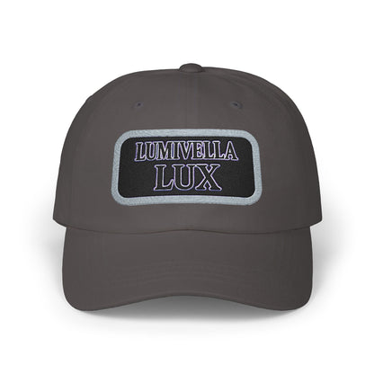Stylish Classic Dad Cap with LUX Embroidery, Adjustable Baseball Hat, Perfect Gift for Fathers and Men, Casual Style for Any Occasion