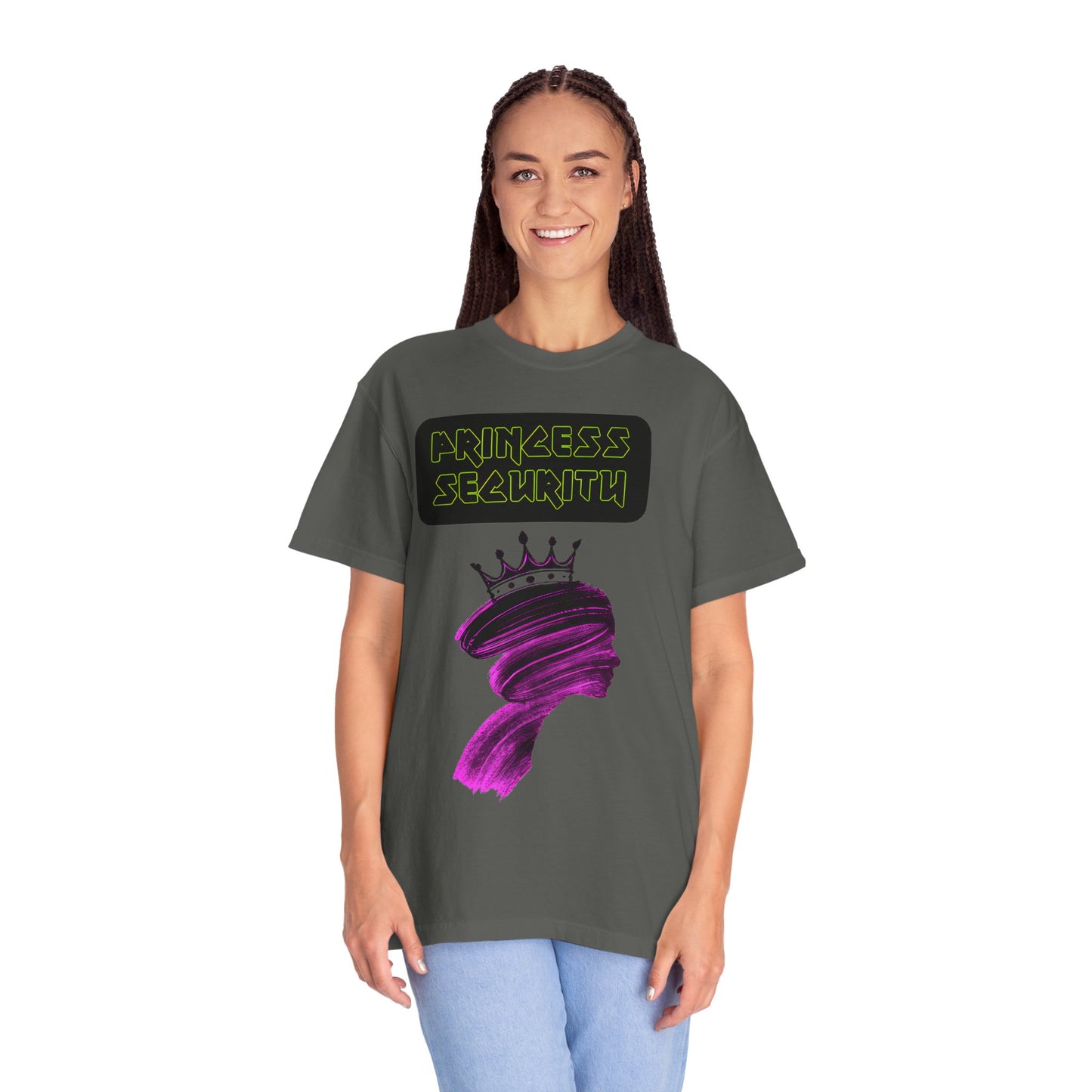 T-Shirt Princess Security Design Women's Funny Tee