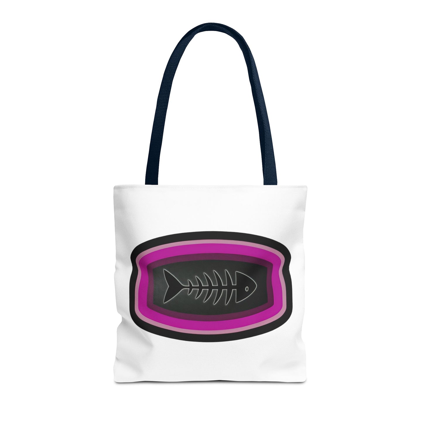 Fish Skeleton Tote Bag - Unique Design for Fishing Enthusiasts