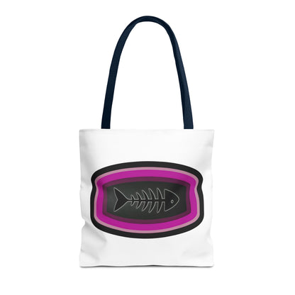 Fish Skeleton Tote Bag - Unique Design for Fishing Enthusiasts