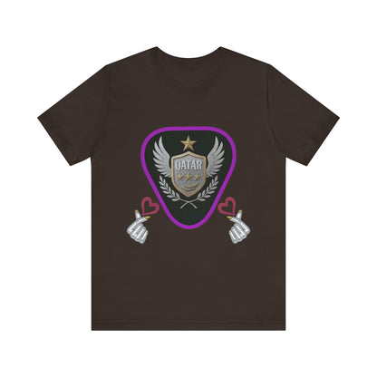 T-Shirt QATAR LOVE Unisex Jersey Short Sleeve Tee